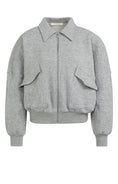 Load image into Gallery viewer, YAYA Sweatjacke mit Taschen - Grau