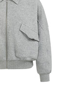 Load image into Gallery viewer, YAYA Sweatjacke mit Taschen - Grau