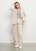 Bild in Galerie laden, PHILANA - langer Blazer TRAVEL sand