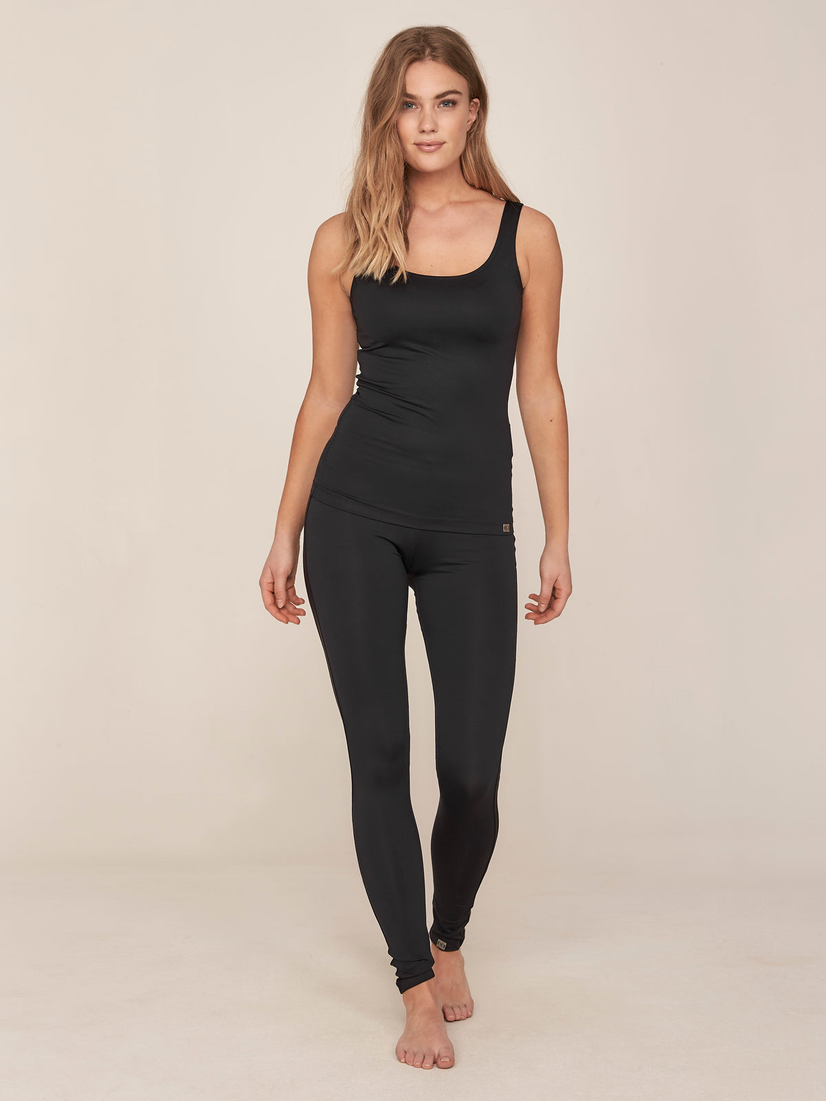 FOX TOP - Maglietta base - nero