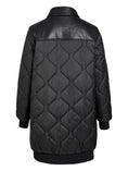 Bild in Galerie laden, ARISA - Steppmantel schwarz