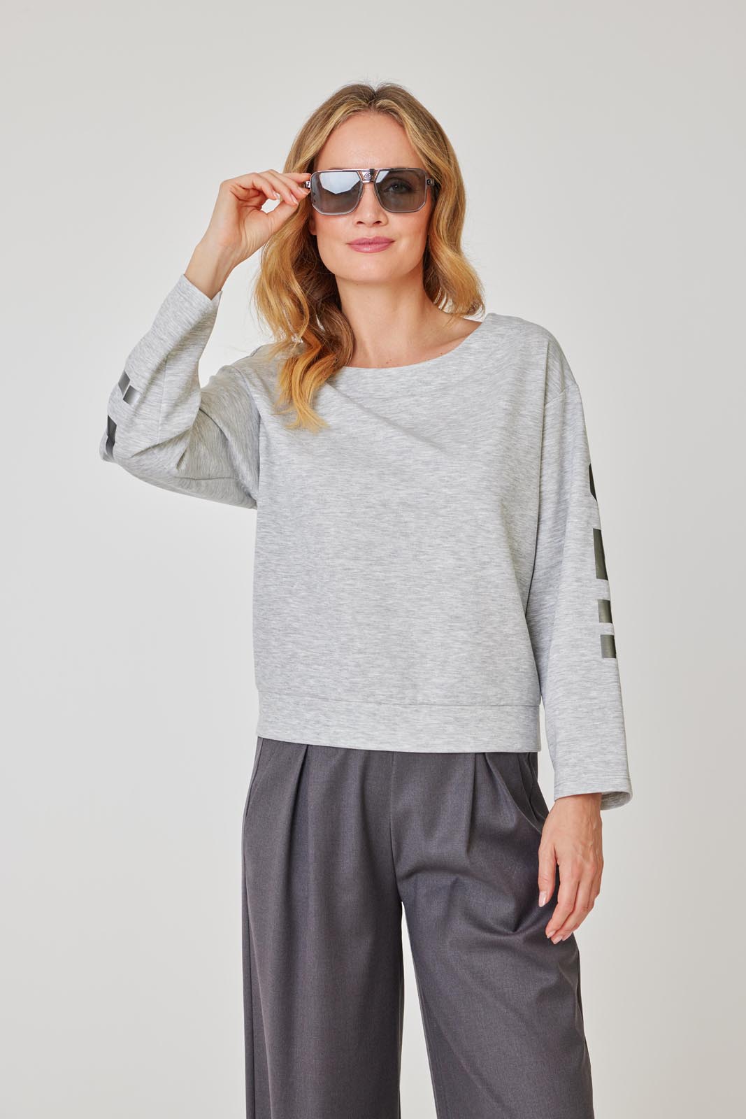 YES Sweatshirt grey
