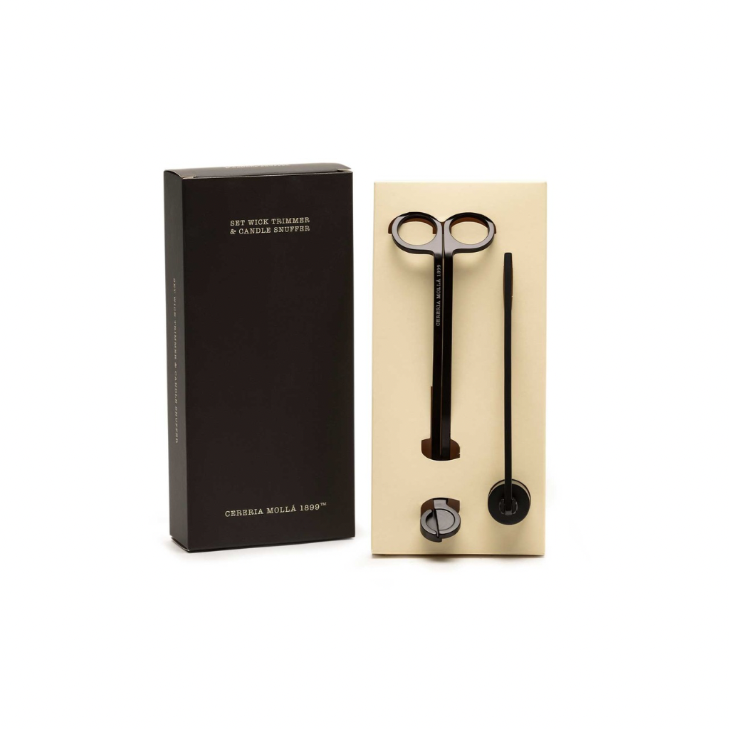 SET D’ENTRETIEN DE BOUGIE - coupe-mèche et éteignoir