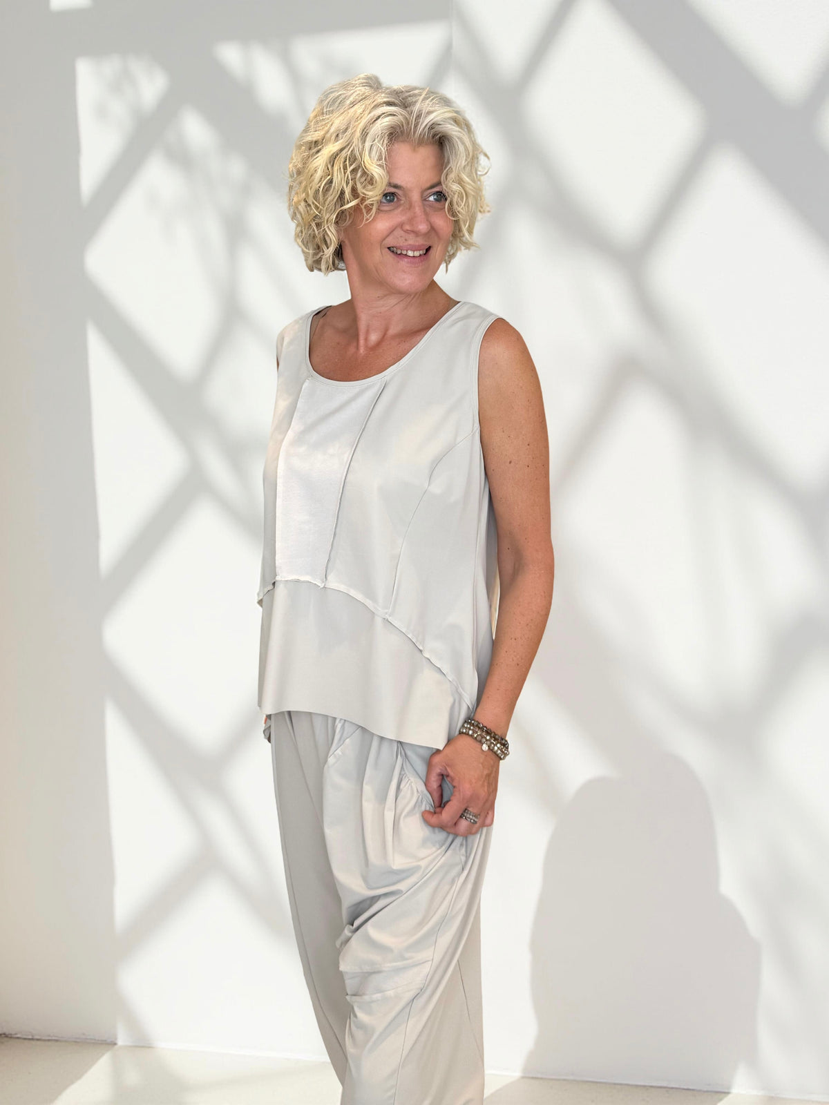 LEA - Top senza maniche - beige