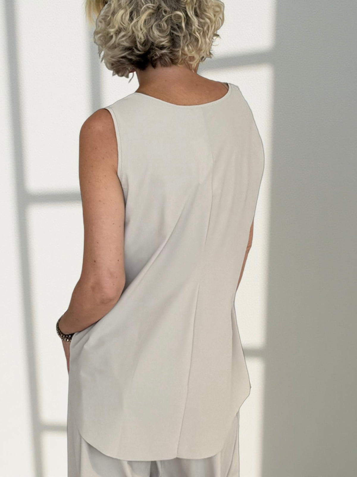 LEA - Top senza maniche - beige