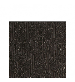 Servietten Elegance Schwarz “Cocktail” 25 x 25 cm