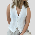 Bild in Galerie laden, JESS Leinen Weste - unisex - diverse Farben
