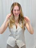 Bild in Galerie laden, JESS Leinen Weste - unisex - diverse Farben