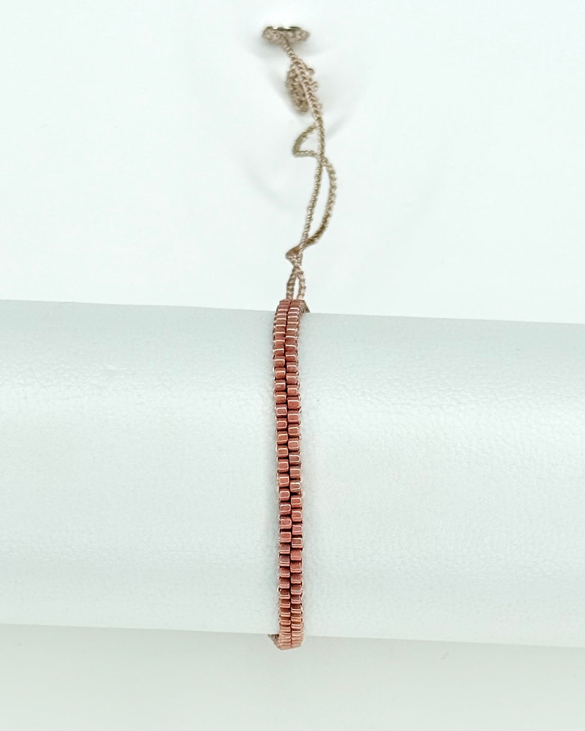 MAELYS exclusive - Tecnica Peyote - Braccialetto - sabbia metallizzato