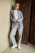 Bild in Galerie laden, YAYA Oversize-Blazer - Grau