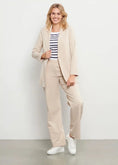 Bild in Galerie laden, PHILANA - langer Blazer TRAVEL sand