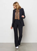 Bild in Galerie laden, PHILANA - langer Blazer TRAVEL schwarz