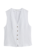 Carica l'immagine nel visualizzatore della galleria, Gilet in lino JESS - unisex - vari colori