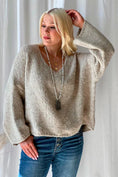 Bild in Galerie laden, PHILO - Strick Pullover - Plüsch Beige