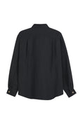 Charger l'image dans la visionneuse de la galerie, Chemise en lin JOHN - noir