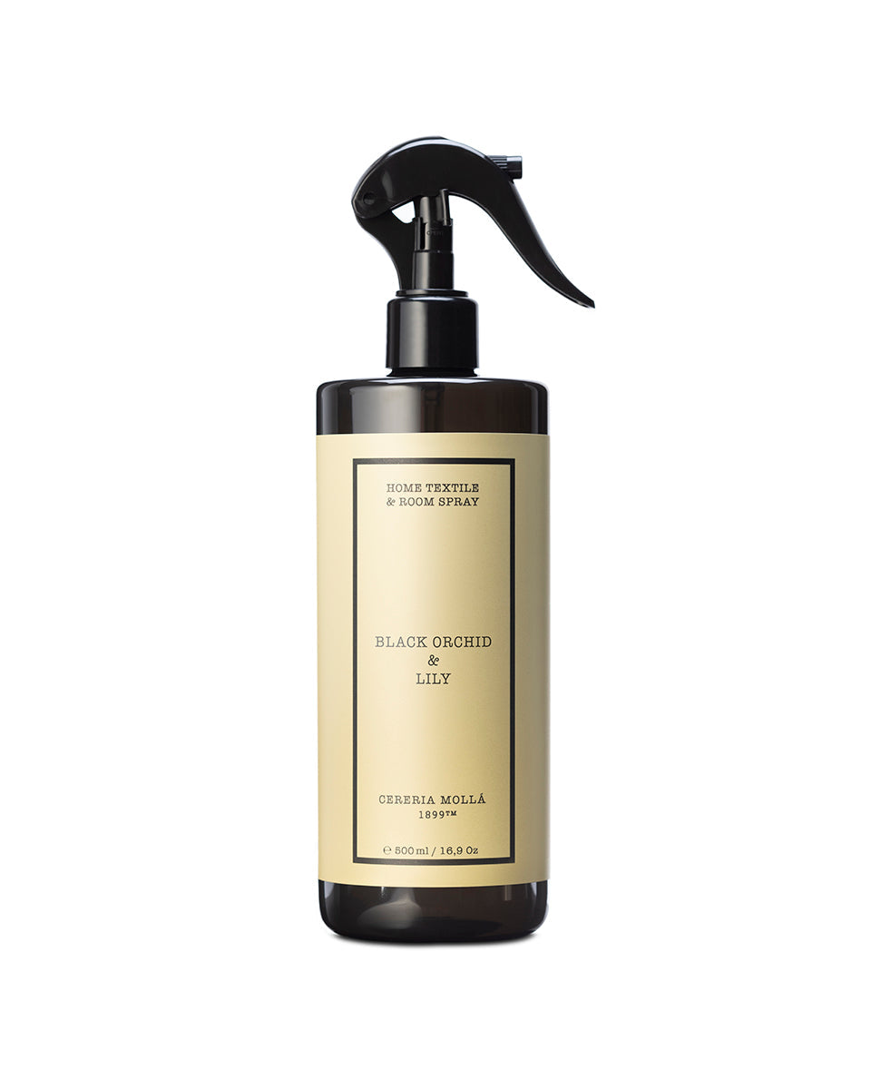 Cereria Molla Raum- und Textilspray Black Orchid and Lily 500ml Pumpflasche