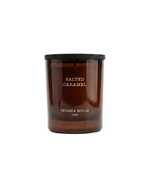 Salted Caramel Duftkerze 230 g von Cereria Mollá – limitierte Weihnachtsedition