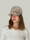 Load image into Gallery viewer, Fellkappe-taupe