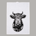 Bild in Galerie laden, Geschirrtuch Halbleinen "Kuh"