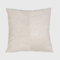 Bild in Galerie laden, MOKKI - Kissenbezug - Kunstwildleder - offwhite