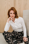 Bild in Galerie laden, LOTTE Blusenshirt off-white