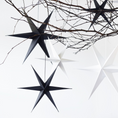 Bild in Galerie laden, Papiersterne im Set 2 Stück | schwarz