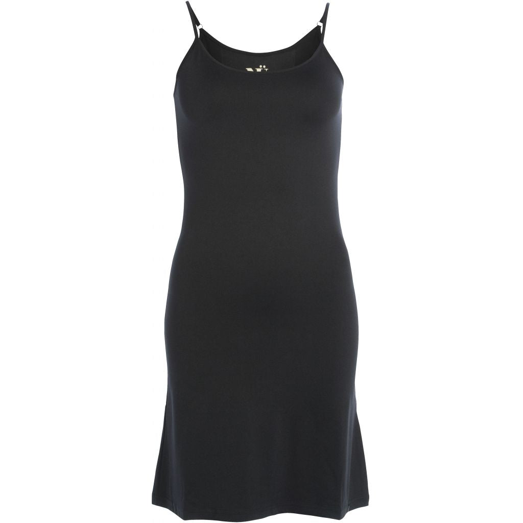 Abito con spalline sottili NÜ Denmark CAPE - nero