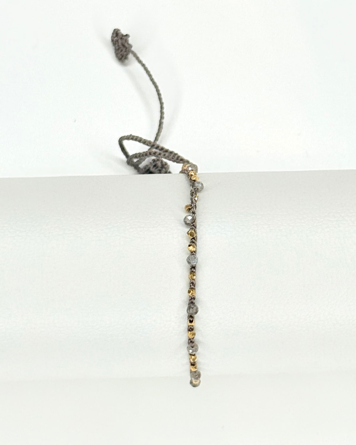 Armband Pyrit und Vermeil Perlen