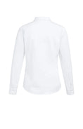 Bild in Galerie laden, YAYA Taillierte Basic Bluse mit Blindknopfverschluss – Weiß