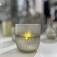 Bild in Galerie laden, Teelicht Frosty Glas - 2 Größen