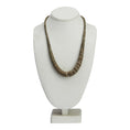 Charger l'image dans la visionneuse de la galerie, Collier The Moshi BIA – Collier en perles de noix de coco taupe