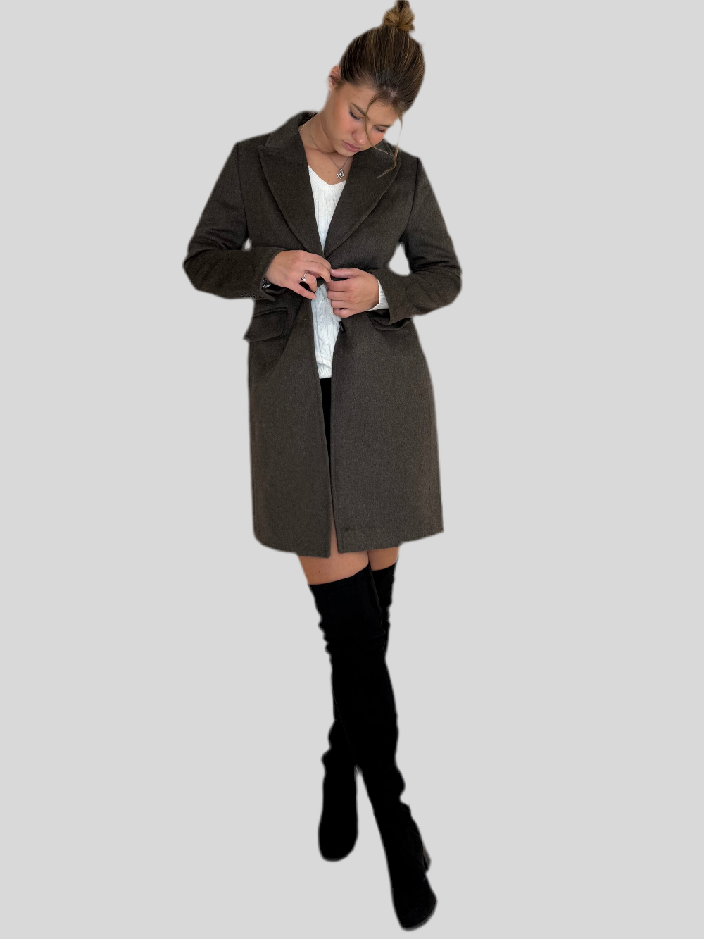 Manteau court Vicci Germany BARCA marron