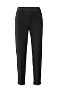 Bild in Galerie laden, YAYA Basic Hose (Scuba) mit geradem Bein – Schwarz