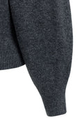Charger l'image dans la galerie, Rollkragenpullover mit Fledermausärmeln – Anthrazit