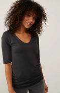 Load image in gallery, YAYA Basic T-Shirt with V-Neck