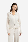 Load image into Gallery viewer, YAYA Cardigan mit hohem Kragen & Reißverschluss - Beige