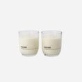 Load image in gallery, MERAKI Scented Candle - Forest Rain - 2 candles in gift packaging