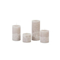 Load image in gallery, Rustic Pillar Candle – Linen, Ø 8.6 cm x H 20 cm