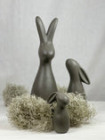 Bild in Galerie laden, Hasenfamilie aus Beton