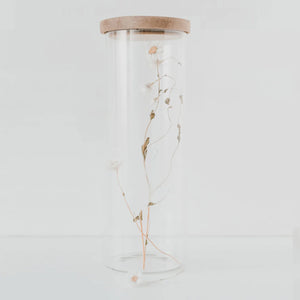 Vorratsglas "Herz" - 30 cm - transparent