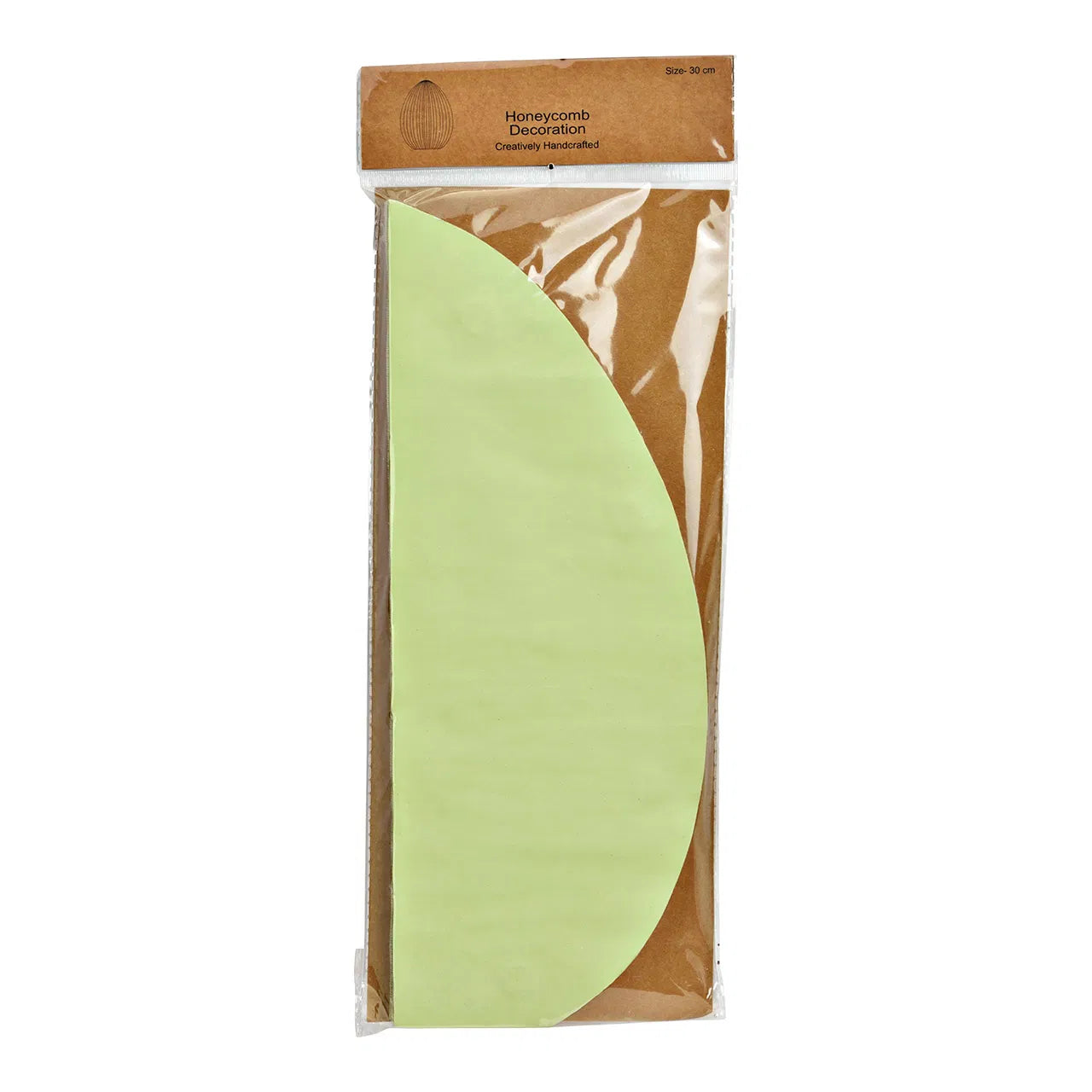 XL Papier-Ei Honeycombs - Grün | 30 cm Osterdeko