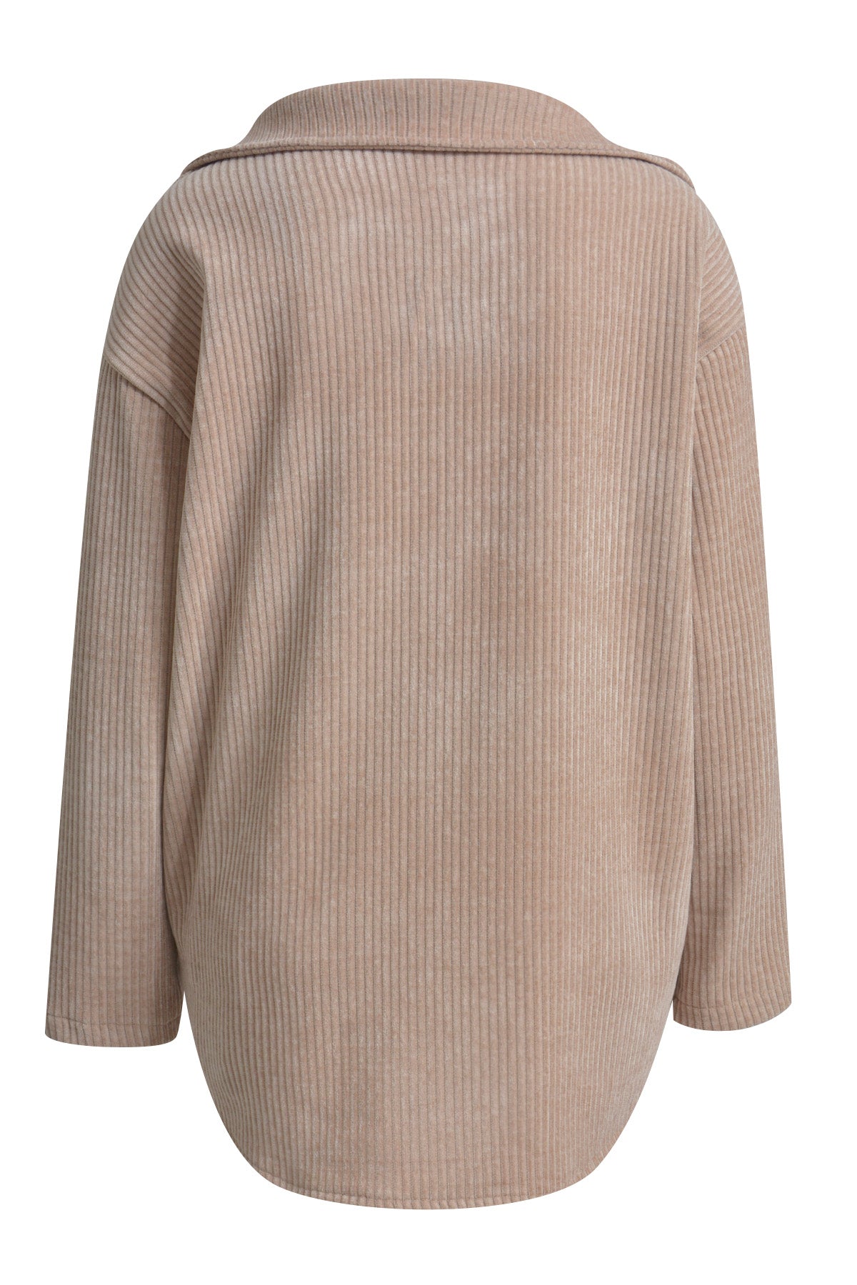 CORDU - Jacke Cord uni beige