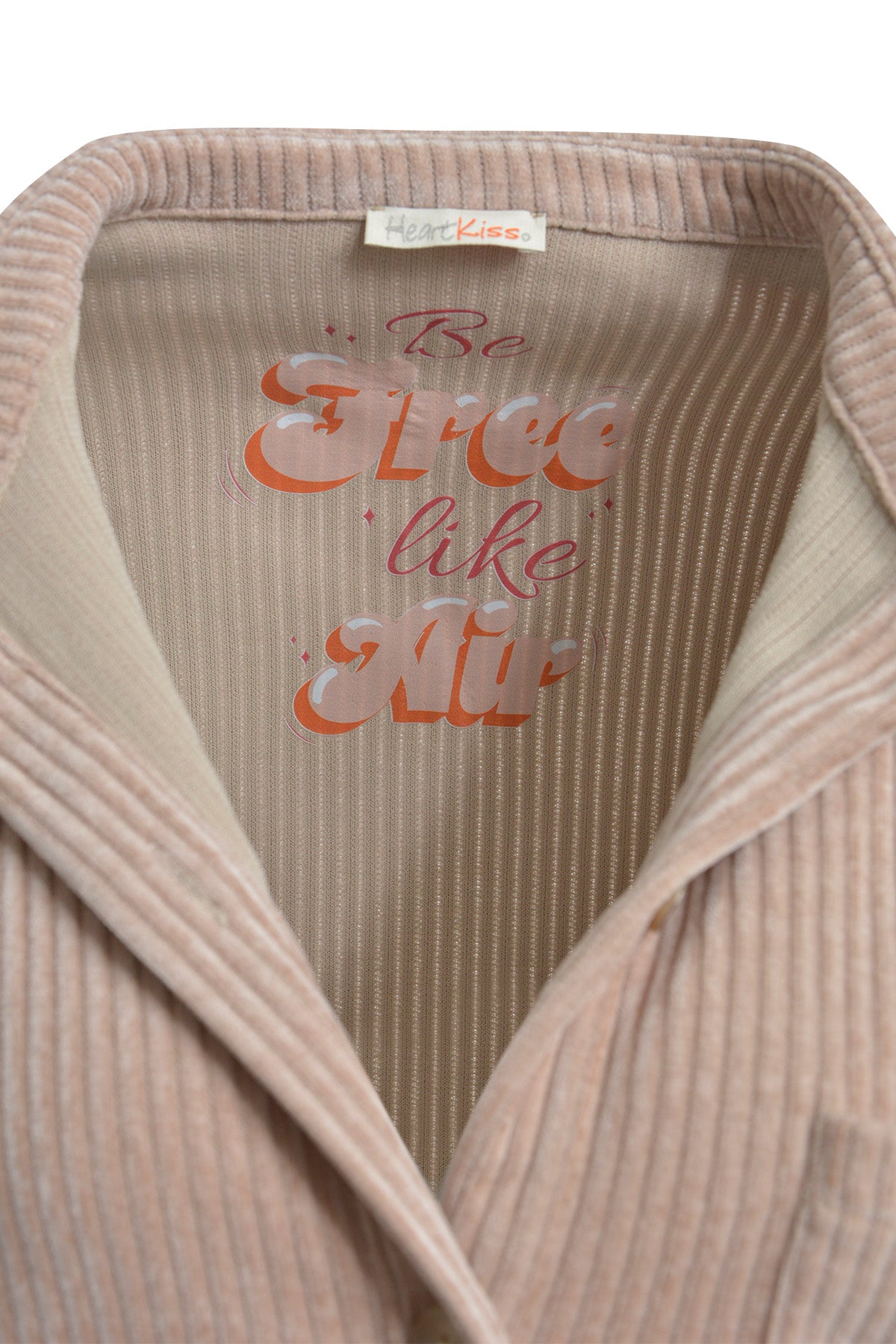 CORDU - Jacke Cord uni beige