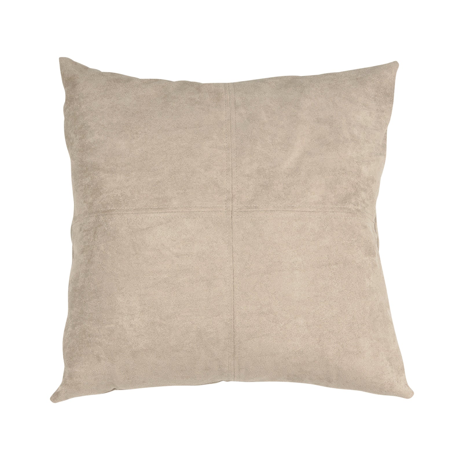 MOKKI - Kissen - Kunstwildleder - sand