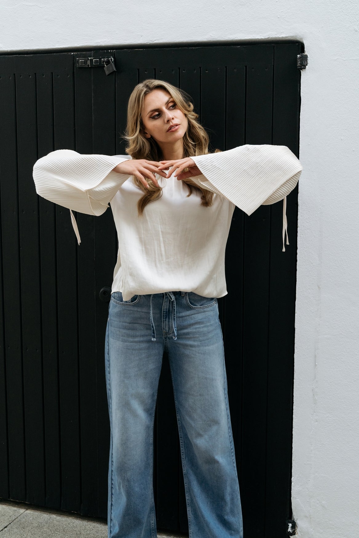 CORALIE Bluse - creme