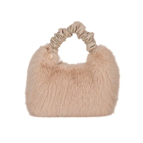 BE FURRY - kleine Handtasche aus Kunstpelz