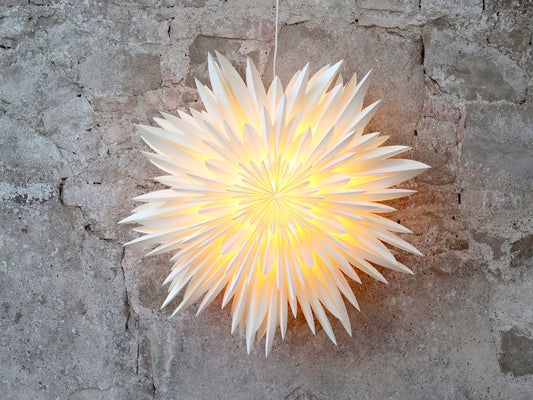 Vintage Papierstern |Ø 64 cm Breite 17,5 cm