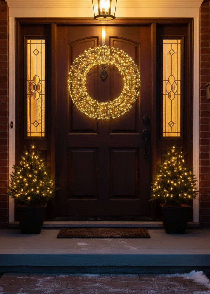 LED-Kranz | In- & Outdoor | mit Timer