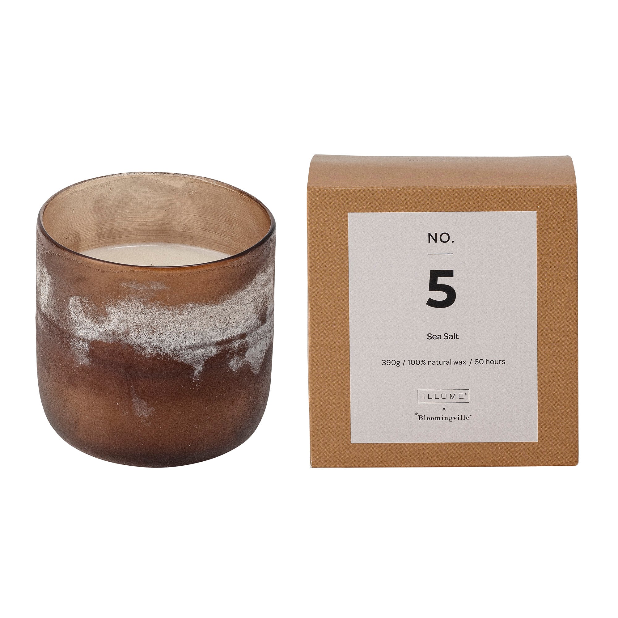 NO. 5 - Sea Salt Duftkerze 60 Std. / 390 gr in Geschenkbox