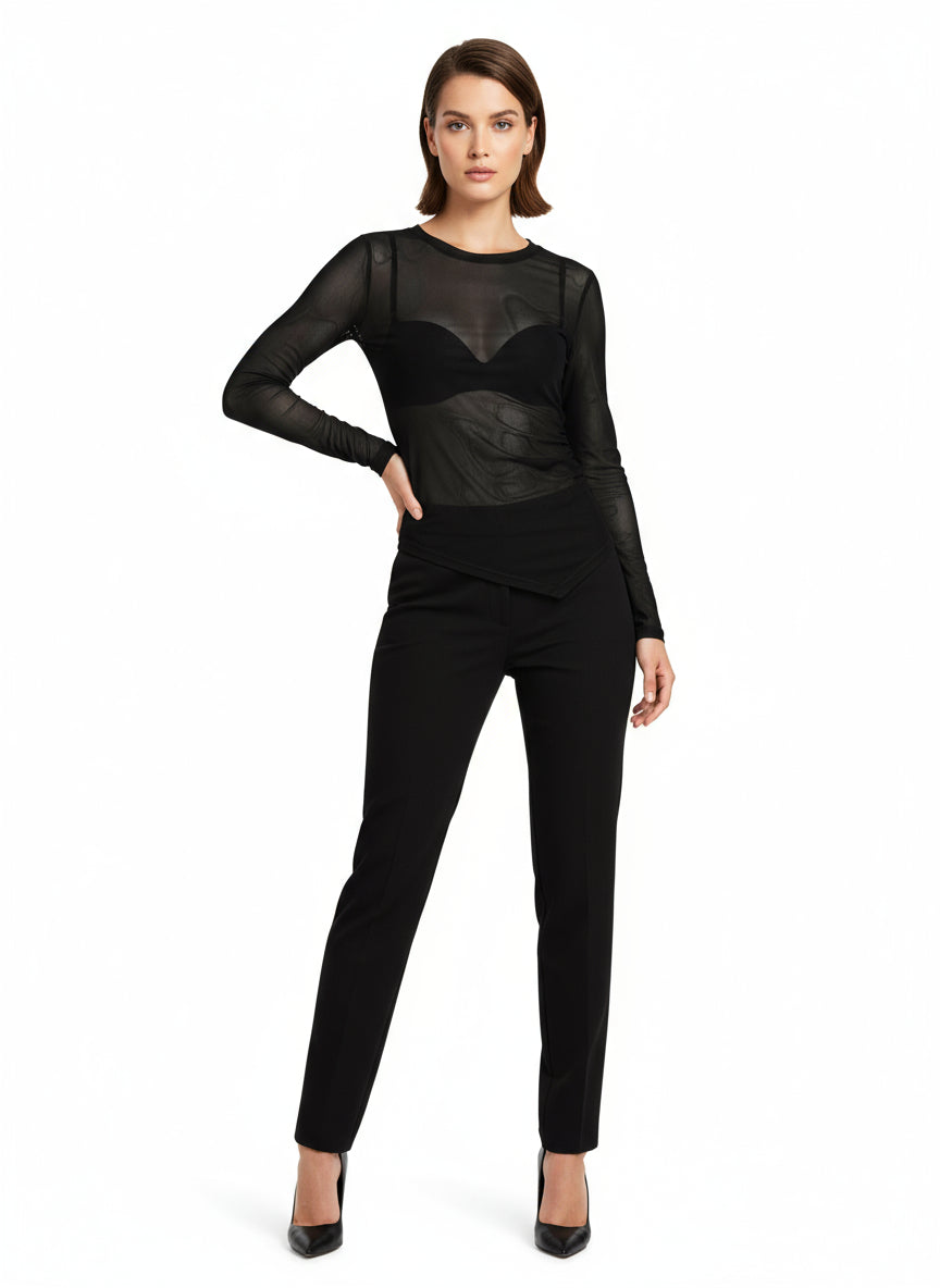 AGNA Shirt semi-transparent